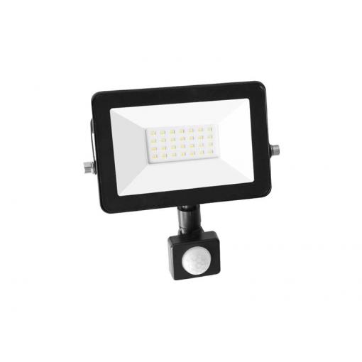 LED reflektor GETI GLF20P 20W s PIR čidlem