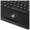 Perixx PERIBOARD-526 H DE USB klávesnice německá, QWERTZ černá USB hub, s kulovým ovládačem