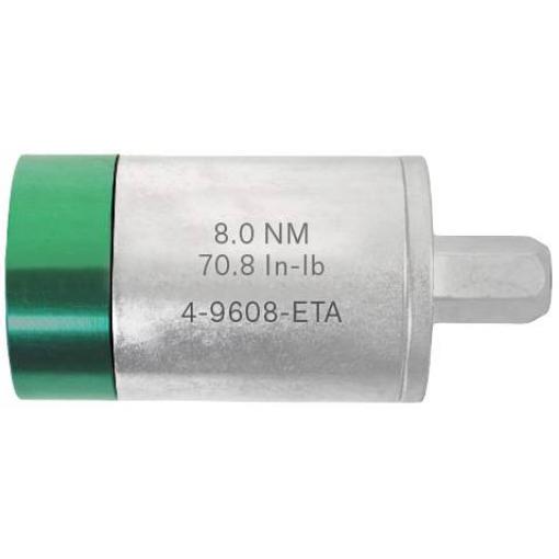 BERNSTEIN Tools for Electronics 4-9608-ETA, momentový adaptér, přednastavené, 1/4 (6,3 mm), 8.0 Nm (max)