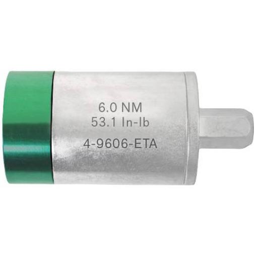 BERNSTEIN Tools for Electronics 4-9606-ETA, momentový adaptér, 1/4 (6,3 mm), 6.0 Nm (max)
