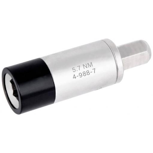 BERNSTEIN Tools for Electronics 4-988-7, momentový adaptér, 1/4 (6,3 mm), 5.7 Nm (max)