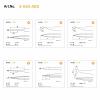 BERNSTEIN Tools for Electronics 5-050-AES Univerzální sada pinzet, 6dílná