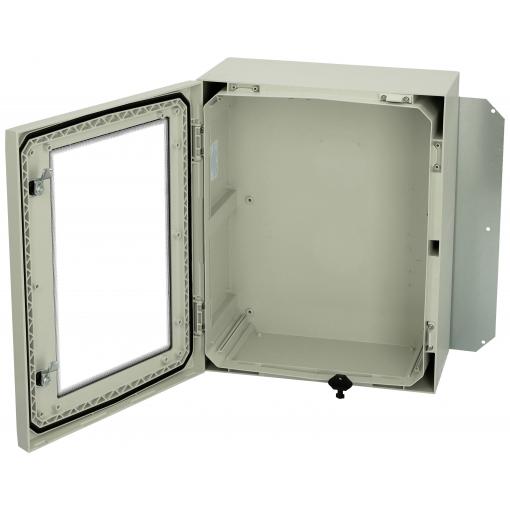 Fibox ARCA 504021W No MP skříňový rozvaděč 400 x 500 x 210 polykarbonát šedobílá (RAL 7035) 1 ks