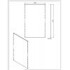 Fibox MPS 5384 Mounting plate (d x š) 783 mm x 485 mm ocelový plech 1 ks