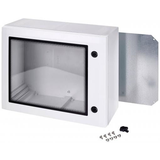 Fibox ARCA 406021W No MP skříňový rozvaděč 600 x 400 x 210 polykarbonát šedobílá (RAL 7035) 1 ks