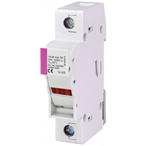 ETI Elektrotechnik EFH 10 DC 1p LED, 002540211 držák pojistky, 1000 V, 25 A, 1 ks