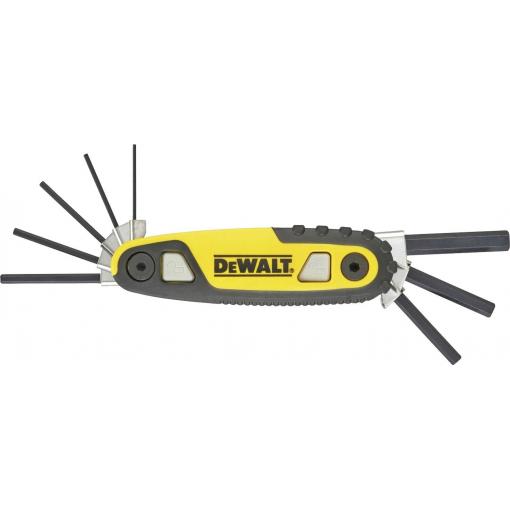 DEWALT DWHT0-70263 inbus sada klíčů 1.5 mm, 2 mm, 2.5 mm, 3 mm, 4 mm, 5 mm, 6 mm, 8 mm