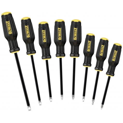 DEWALT DWHT65102-0 sada šroubováků, plochý, PH, PZ, 8dílná, DWHT65102-0