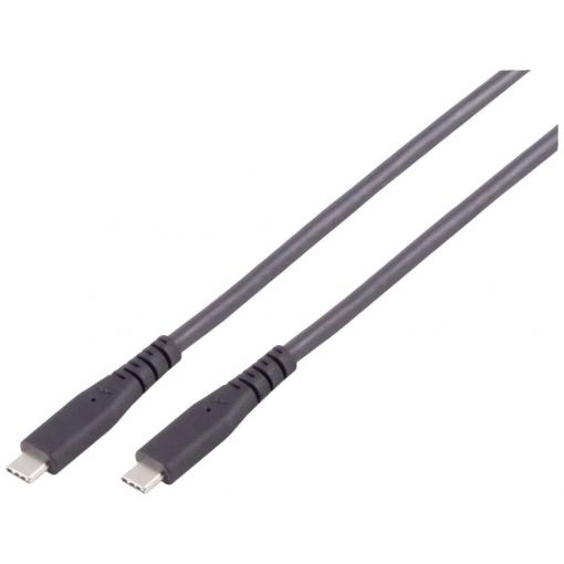 BKL Electronic 10080129 Připojovací kabel USB-C 1 m, 1 ks