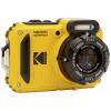 Kodak Pixpro WPZ2 + 2 Akku + microSD Bundle digitální fotoaparát 15 Megapixel Zoom (optický): 4 x žlutá akumulátor, blesk, paměťová karta stabilizace obrazu,