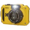 Kodak Pixpro WPZ2 + 2 Akku + microSD Bundle digitální fotoaparát 15 Megapixel Zoom (optický): 4 x žlutá akumulátor, blesk, paměťová karta stabilizace obrazu,