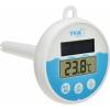 TFA Dostmann Digitales Solar-Poolthermometer bazénový teploměr bílá, tyrkysová 30.1068.02