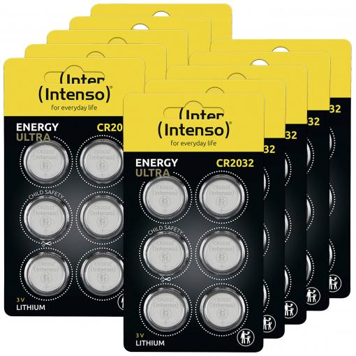 Intenso knoflíkový článek CR 2032 3 V 60 ks 220 mAh lithiová 7502436MP