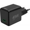 Hama USB nabíječka, USB Power Delivery (USB-PD) , 1x USB-C®, 45.00 W, Dodávka energie, černá