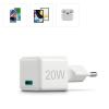 Hama USB nabíječka, USB Power Delivery (USB-PD) , 1x USB-C®, 20.00 W, Dodávka energie, bílá