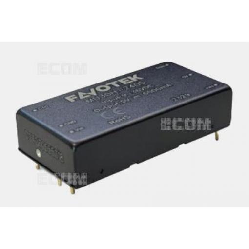 DC/DC měnič MU30H-2412, 24 V → 12 V / 2,5 A, izolovaný