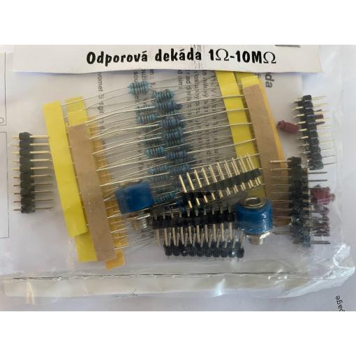 Opdorová dekáda 1Ohm - 10MOhm STAVEBNICE DOPRODEJ