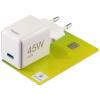Hama USB nabíječka, USB Power Delivery (USB-PD) , 1x USB-C®, 45.00 W, Dodávka energie, bílá