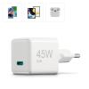 Hama USB nabíječka, USB Power Delivery (USB-PD) , 1x USB-C®, 45.00 W, Dodávka energie, bílá