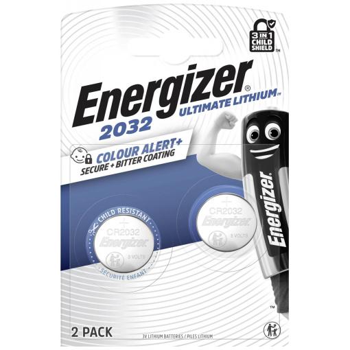 Energizer knoflíkový článek CR 2032 3 V 2 ks 235 mAh lithiová E304206200