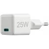 Hama USB nabíječka, USB Power Delivery (USB-PD) , 1x USB-C®, 25.00 W, Dodávka energie, bílá