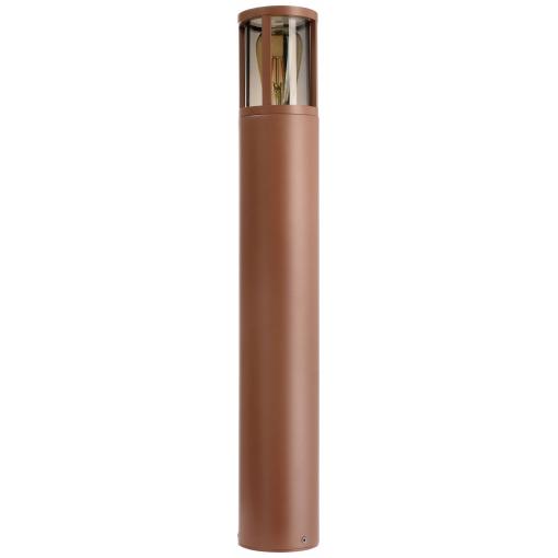 Deko Light 730501 Facado II Sloupkové světlo E27 20 W rezavá