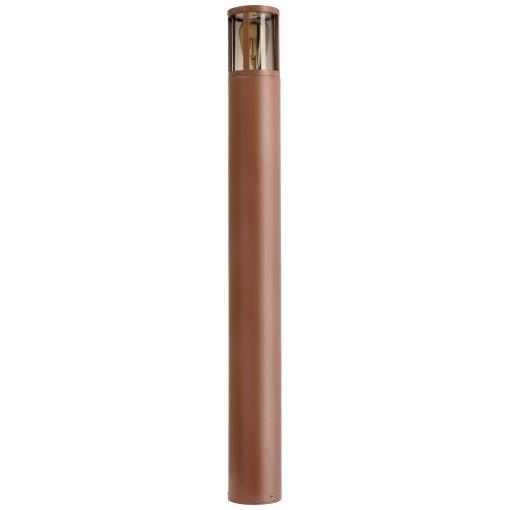 Deko Light 730505 Facado II Sloupkové světlo E27 20 W rezavá