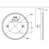 Deko Light 930843 kryt 22.8 mm černá