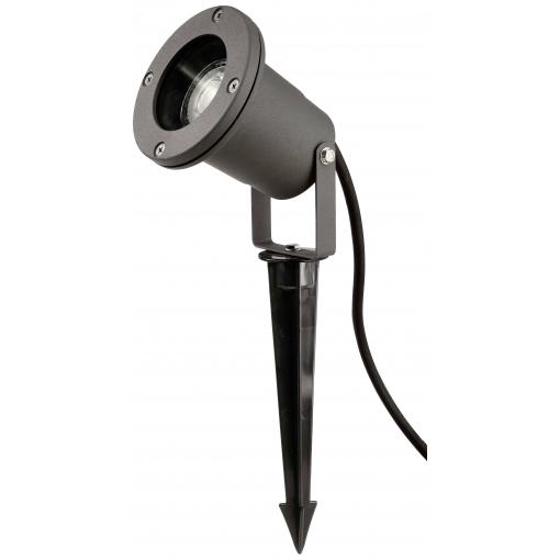 Deko Light 732161 Spiky zahradní reflektor GU10 35 W tmavě šedá