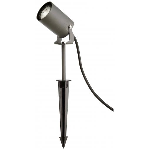 Deko Light 732160 Spiky zahradní reflektor GU10 35 W tmavě šedá