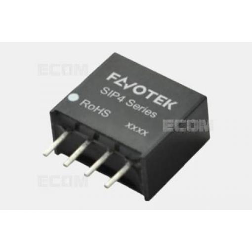 DC/DC měnič ME1A-1205, 12 V → 5 V / 200 mA, izolovaný, SIP-4
