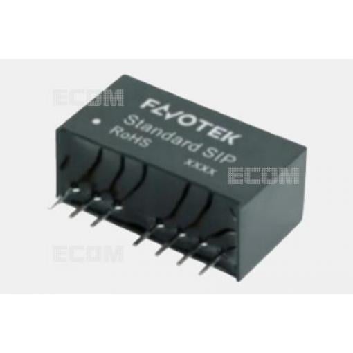 DC/DC měnič MUK3S-2405D, ±5 V / 300 mA, izolovaný, SIP-8