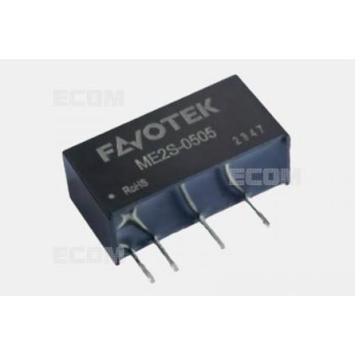 DC/DC měnič ME2S-2415D, ±15 V / 67 mA, izolovaný, SIP7
