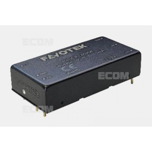 DC/DC měnič MU40H-2412, 24 V → 12 V / 3,3 A, izolovaný