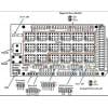 Senzor Shield pro Arduino MEGA2560, 100 × 58 mm