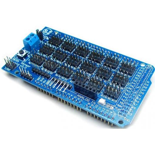 Senzor Shield pro Arduino MEGA2560, 100 × 58 mm