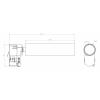 Deko Light Slim LED pásové reflektory 3fázové 5 W LED bílá