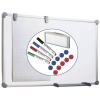 Maul sada bílé popisovací tabule Maulpro Komplett-Set (š x v) 120 cm x 90 cm bílá plastový formát na výšku , formát na šířku , vč. odkládací misky , Vč.
