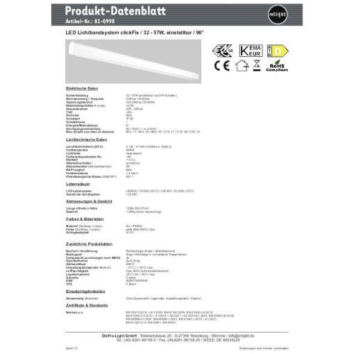 mlight 81-0998 81-0998 LED stropní svítidlo LED 50 W bílá