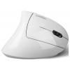 Perixx PERIMICE-813 W optická ergonomická myš, přenos bezdrátový, Bluetooth®, 800 dpi, 1200 dpi, 1600 dpi, bílá