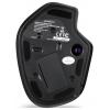 Perixx PERIMICE-720 myš, přenos bezdrátový, Bluetooth®, 600 dpi, 1600 dpi, černá
