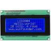 LCD displej 20×4 znaky, modré podsvícení, HD44780, I2C