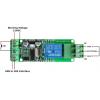 Modul relé Modbus RTU 1kanálový, 5 V DC, RS485