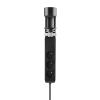 Solight 3z + USB A+C přenosné stolní zásuvky, 2m, černá, USB rychlonabíječka 20W PD - PP105C-PD20-B