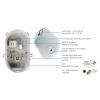 Deko Light Sotano 731162 stropní svítidlo, Nástěnné svítidlo 4.5 W, 7.5 W LED černá