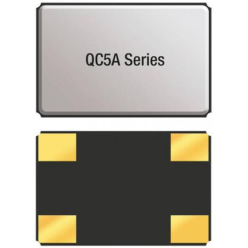 Qantek Křemenný oscilátor; QC5A20.0000F18B12R SMD-4 20 MHz 18 pF 3.2 mm 5 mm 0.8 mm 1 ks Tape cut