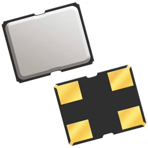 Qantek Křemenný oscilátor; QC2516.0000F12B12R3 SMD-4 16 MHz 12 pF 2 mm 2.5 mm 0.6 mm 1 ks Tape cut