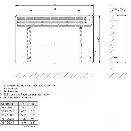 Vaillant 0010023957 topení bílá