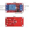 Modul relé 1× s optickým oddělením, 5 V / 230 V 10 A, High/Low spouštění