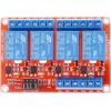 Modul relé 4× s optickým oddělením, 12 V DC, 230 V / 10 A
